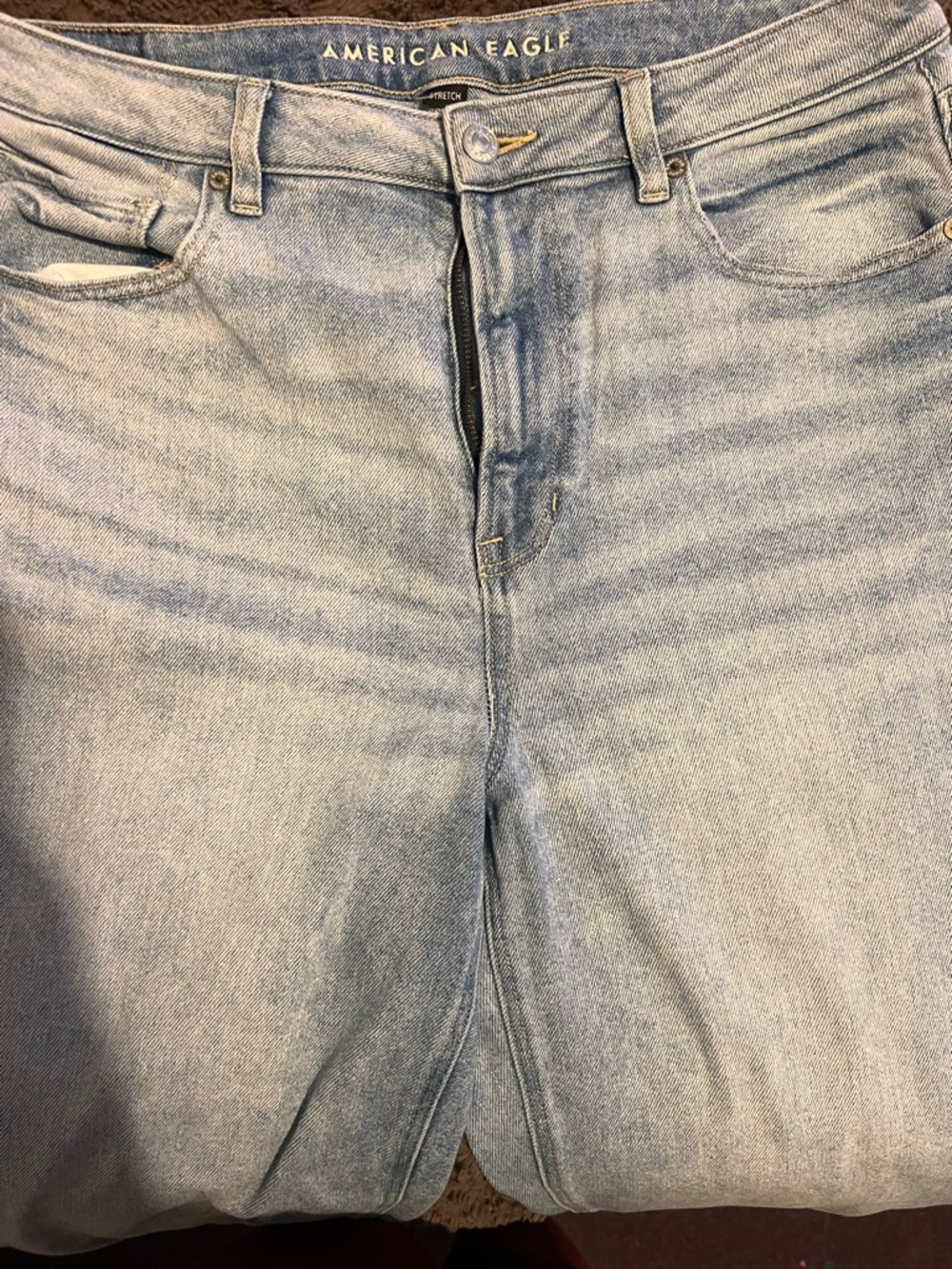 American Eagle Outfitters Light Blue Denim Jeans - Picture 4 of 6
